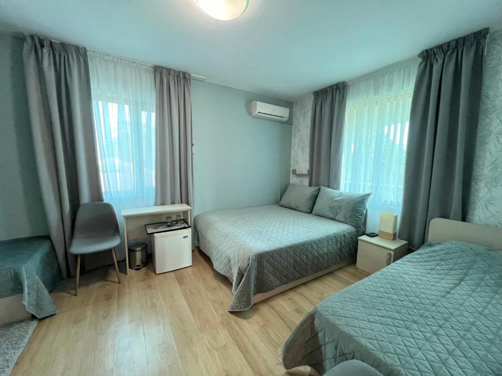 Postel nebo postele na pokoji v ubytování House Varna-3
