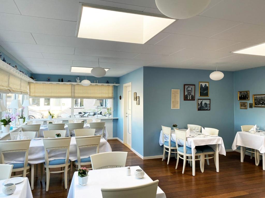 Restaurace v ubytování Hotel Højbysø
