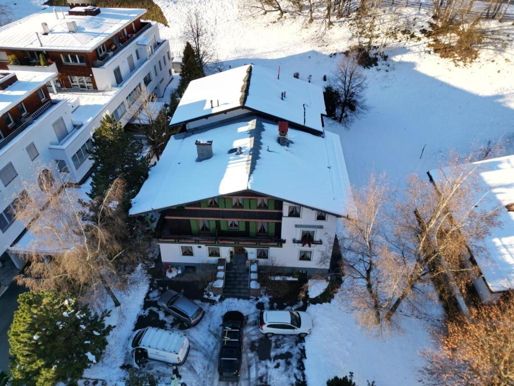 Haus Gamberg v zimě
