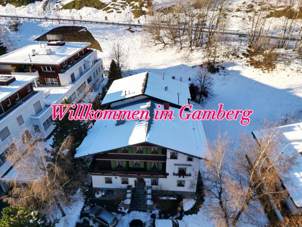 Haus Gamberg v zimě