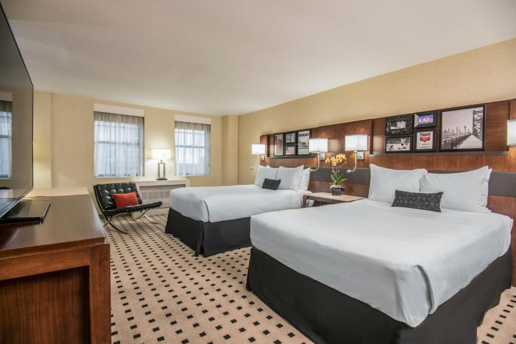 The Warwick Hotel Rittenhouse Square Philadelphia - Standard Double Room With Two Double Beds