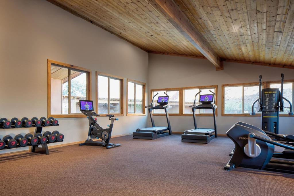 Fitness centrum a/nebo fitness zařízení v ubytování Red Cliffs Lodge Moab