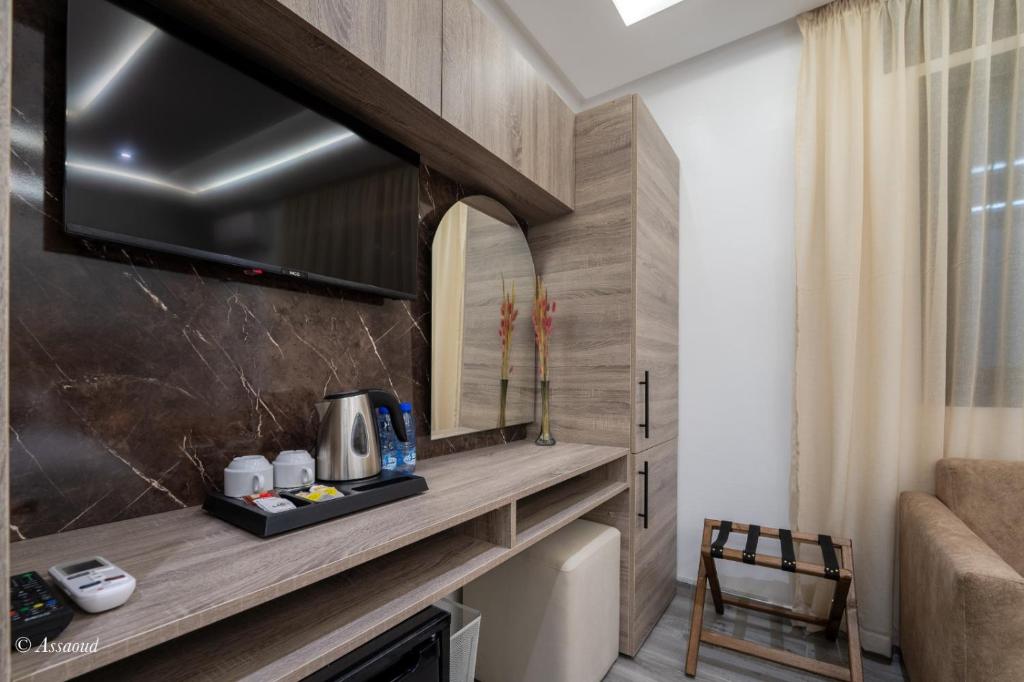 Kuchyň nebo kuchyňský kout v ubytování Luxury Chaouen