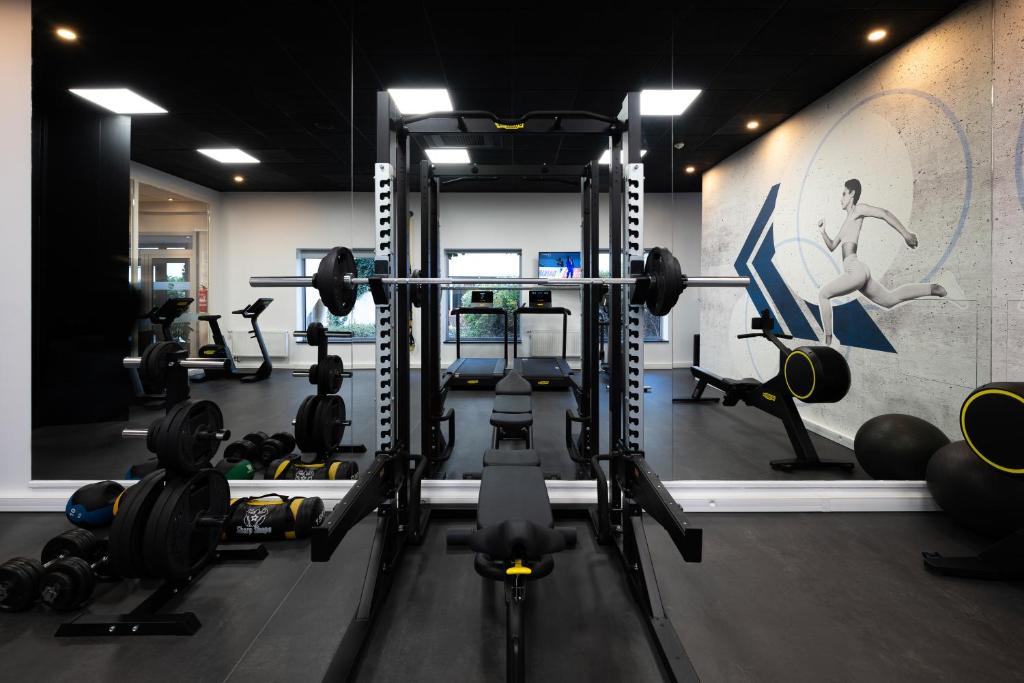 Fitness centrum a/nebo fitness zařízení v ubytování Novotel Praha Wenceslas Square