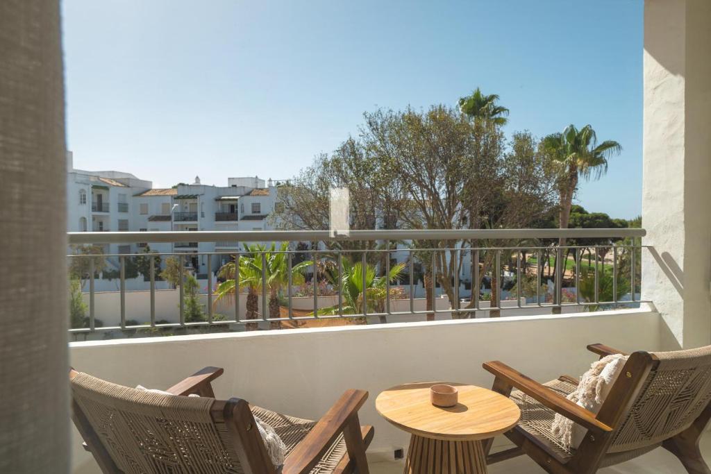 Balkón nebo terasa v ubytování DAIA Slow Beach Hotel Conil - Adults Only Recommended