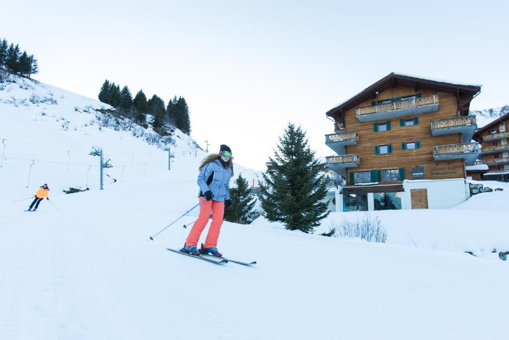 Mountain Lodge, Les Crosets v zimě