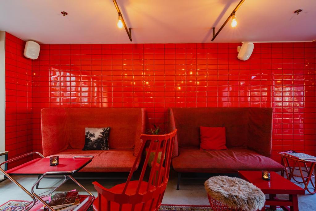 Hotel De Hallen - Resim 44