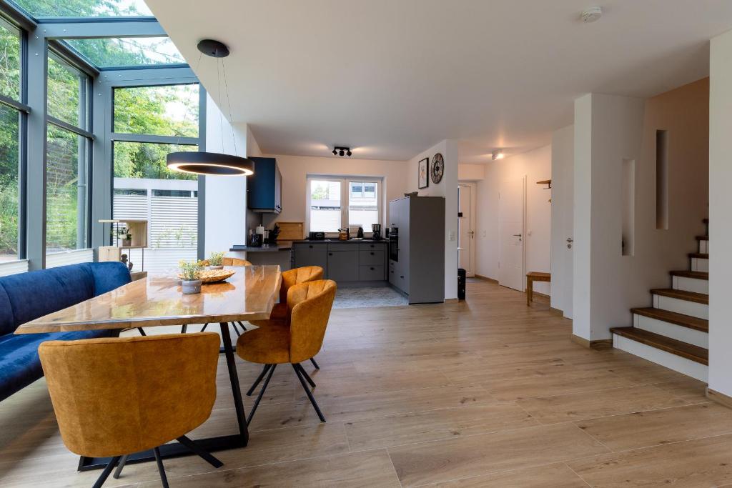 Posezení v ubytování Ferienhaus Strandnest Dangast