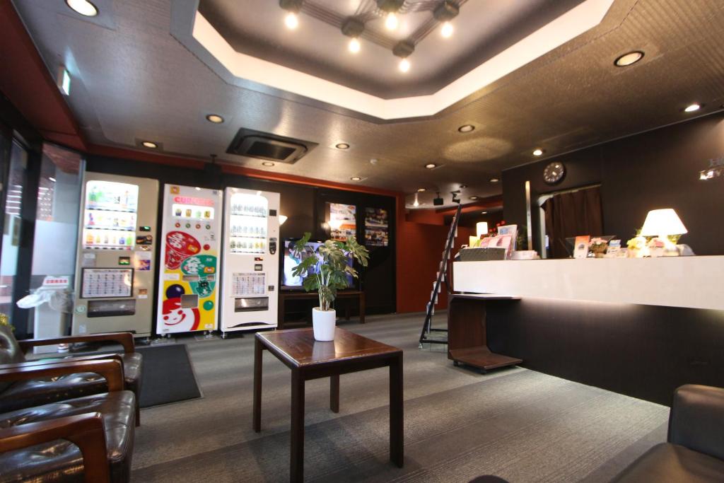Posezení v ubytování HOTEL LiVEMAX BUDGET Fuchu