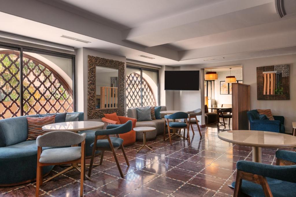 Posezení v ubytování Hivernage Hotel & Spa