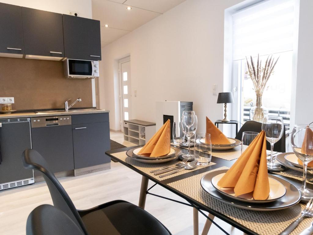 Kuchyň nebo kuchyňský kout v ubytování Ferienhaus - Fimo Haus
