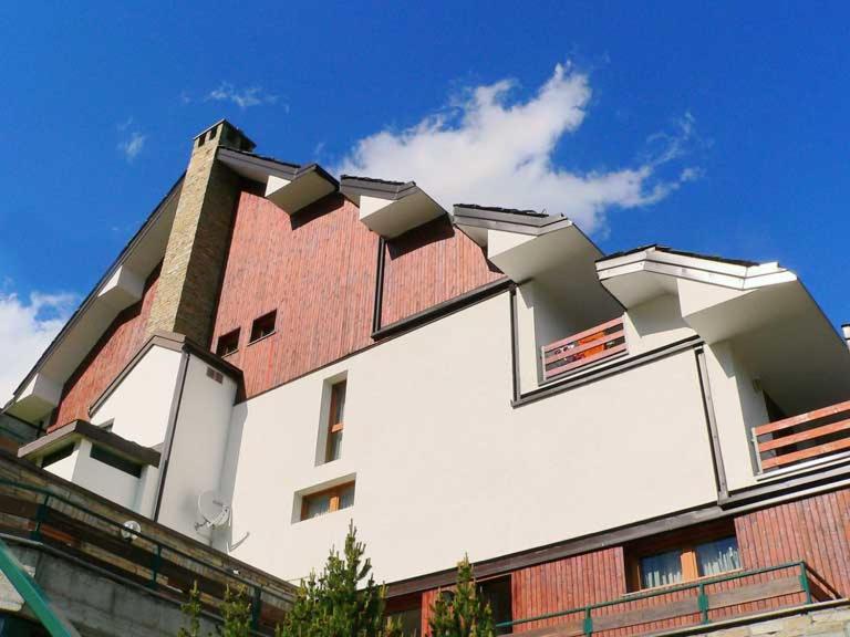 Bygningen som lejlighedshotellet ligger i