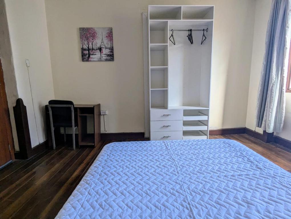 Postel nebo postele na pokoji v ubytování La Regina