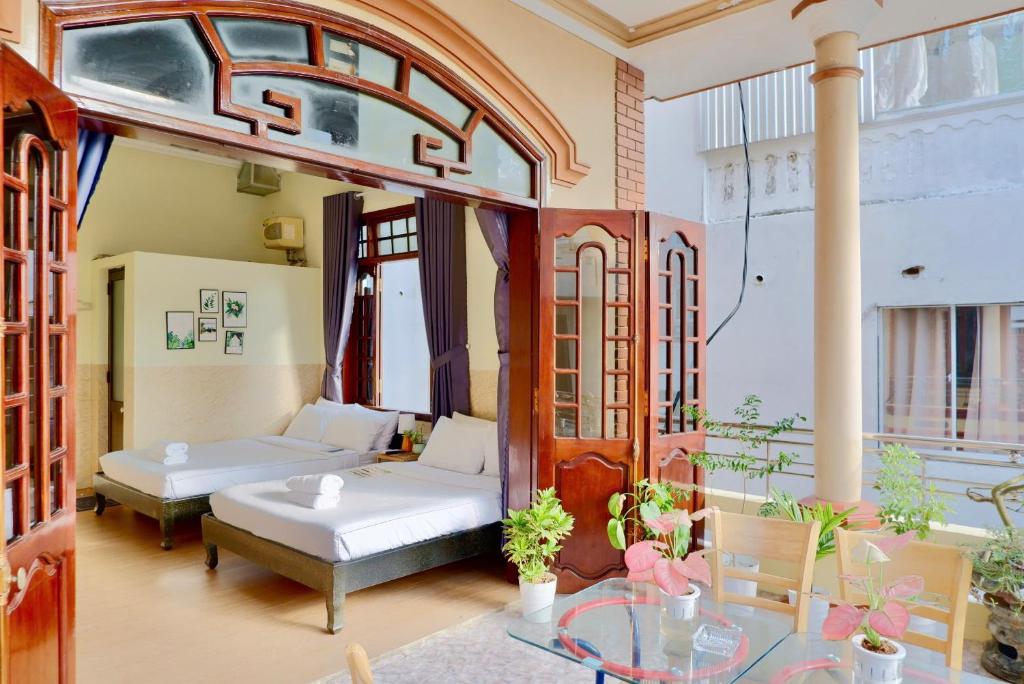 Khu vực ghế ngồi tại Hue Ancient Town - Homestay in Hue