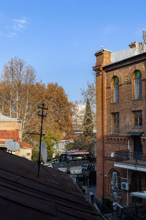 Budova, kde se aparthotel nachází
