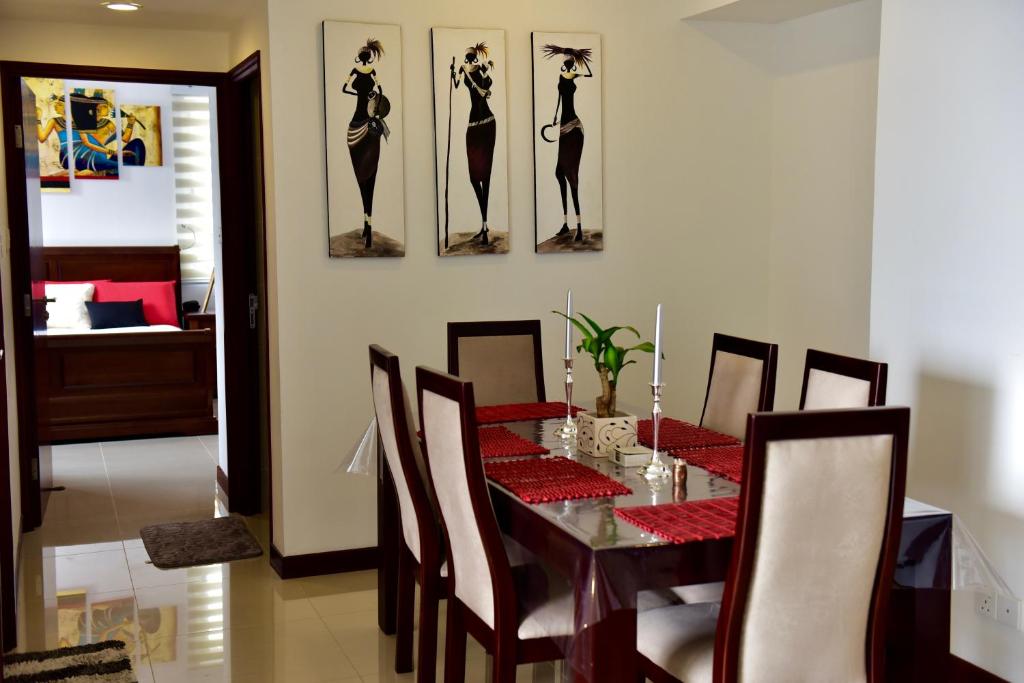 Posezení v ubytování SkyLounge Apartment Colombo