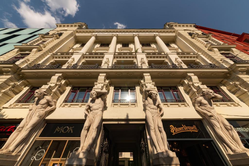 Budova, kde se apartmán nachází