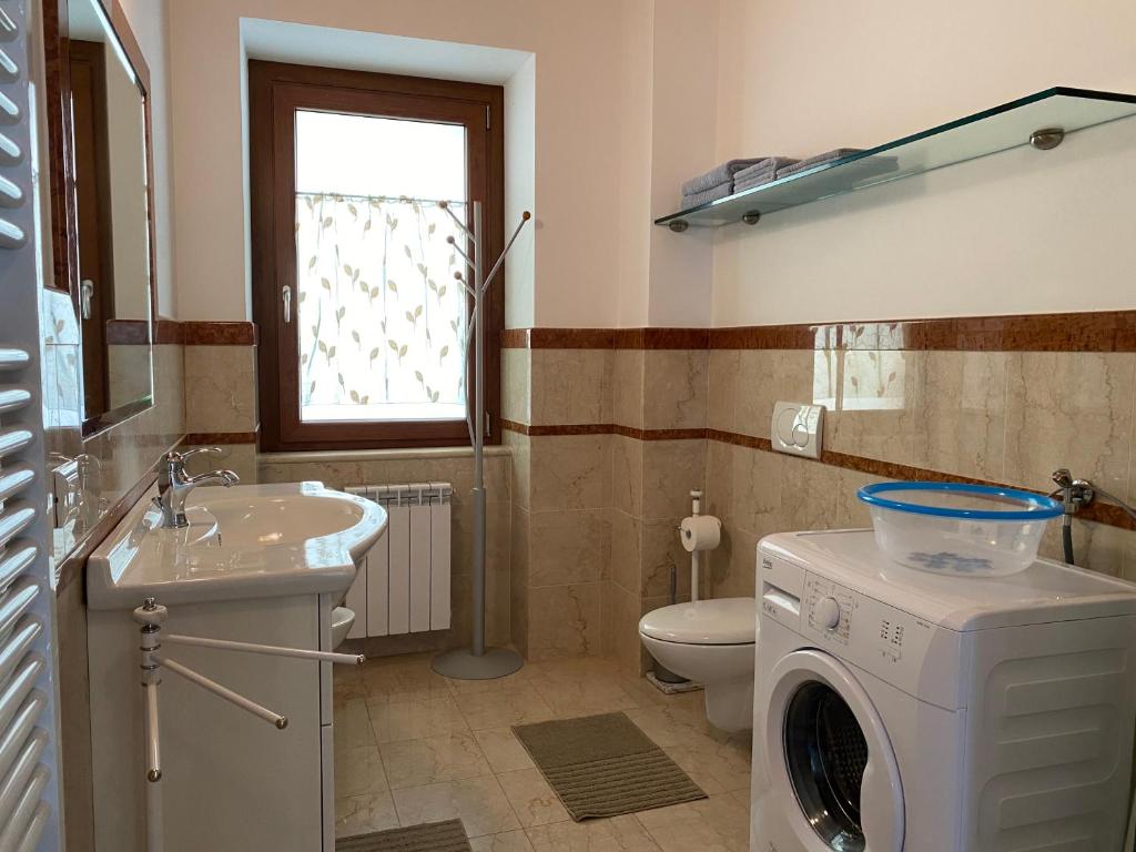 Koupelna v ubytování Villa Carlotta
