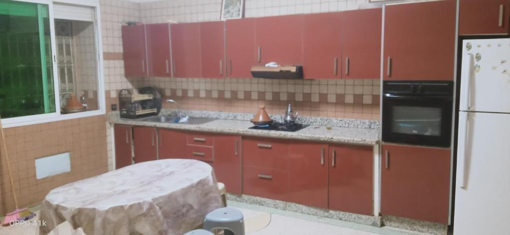 Kuchyň nebo kuchyňský kout v ubytování chez l'habitant amazigh