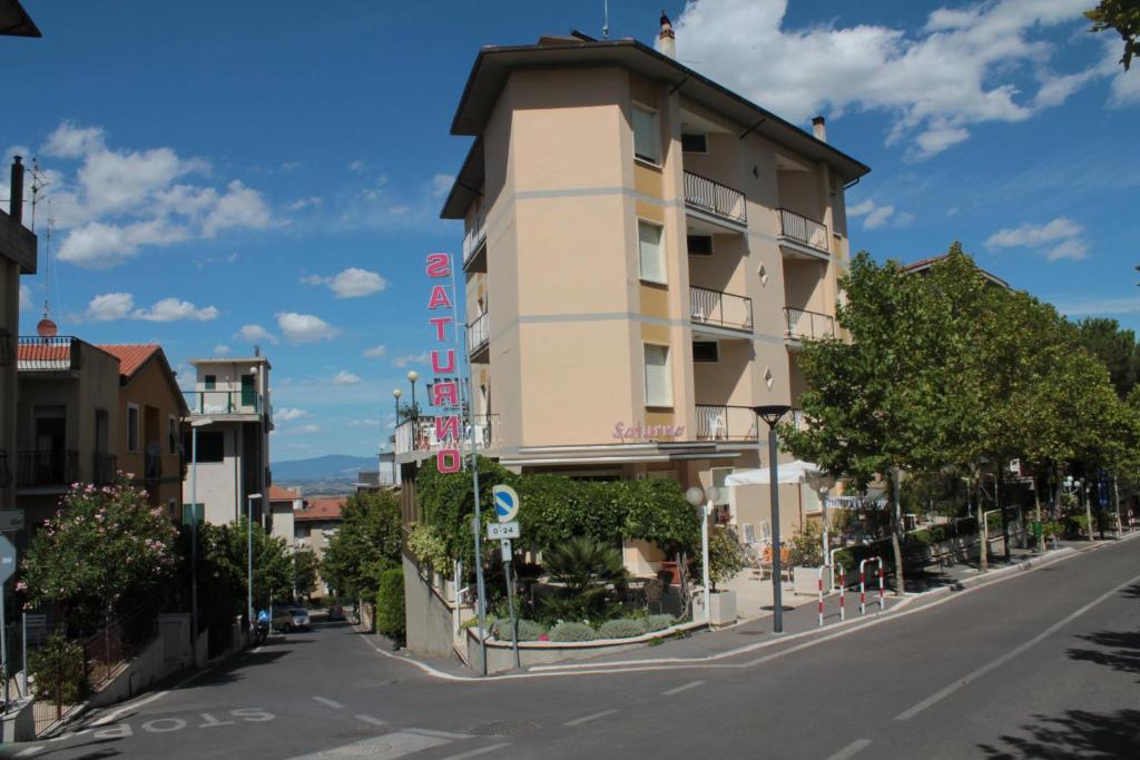 Budova, kde se hotel nachází