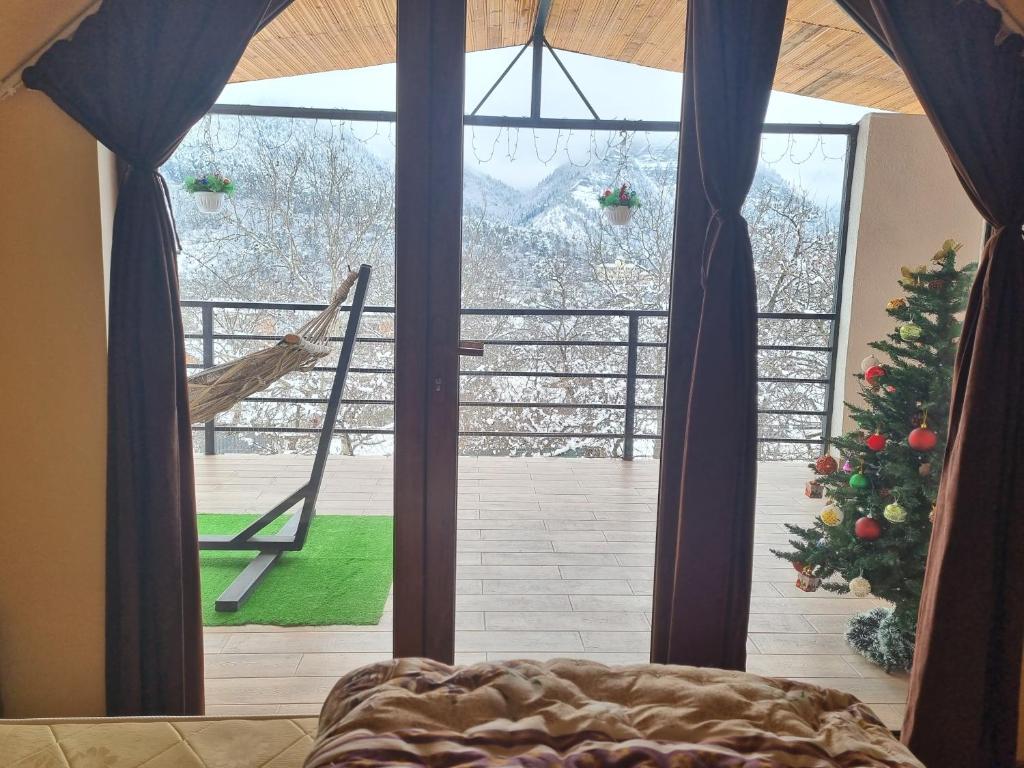 Llit o llits en una habitació de Guest House Sando
