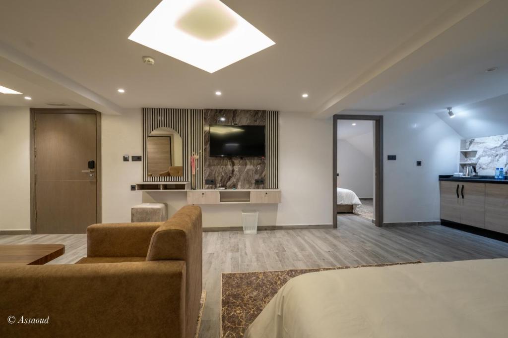 Kuchyň nebo kuchyňský kout v ubytování Luxury Chaouen