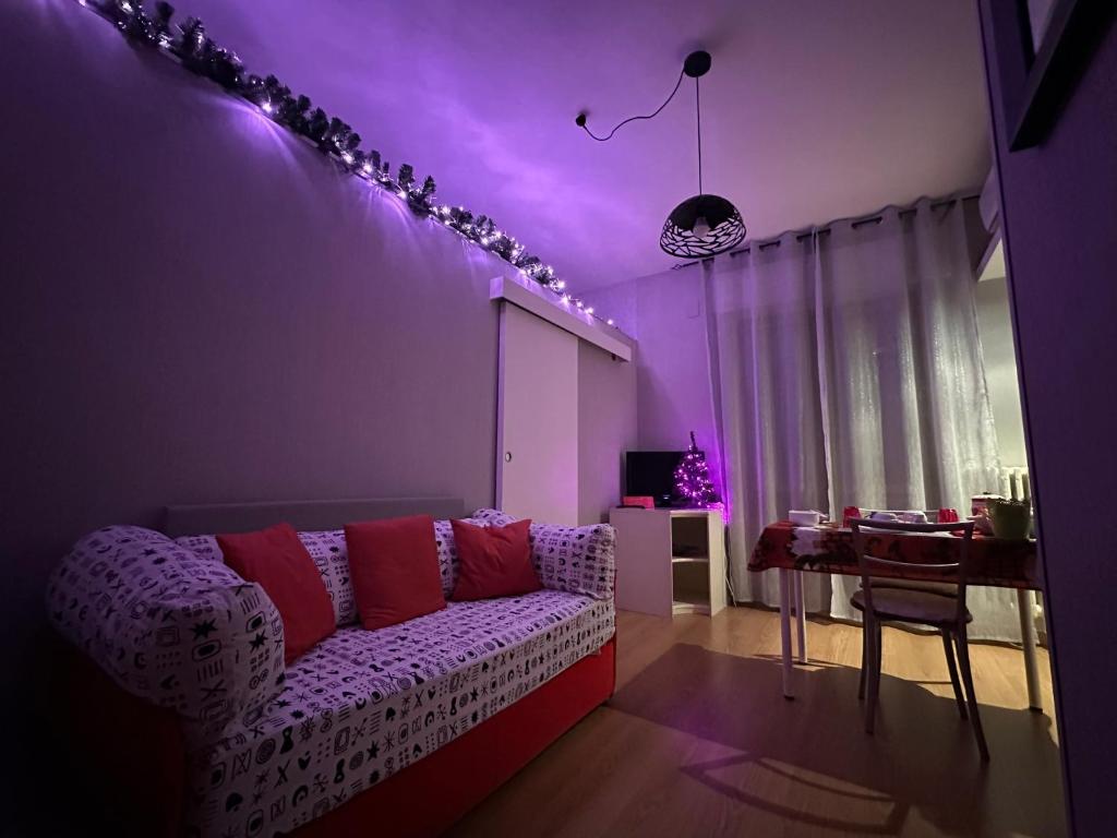 Posezení v ubytování B&B Le Colombine