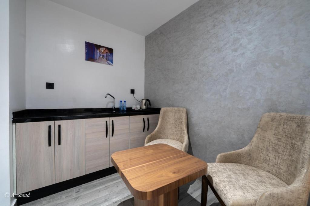 Kuchyň nebo kuchyňský kout v ubytování Luxury Chaouen