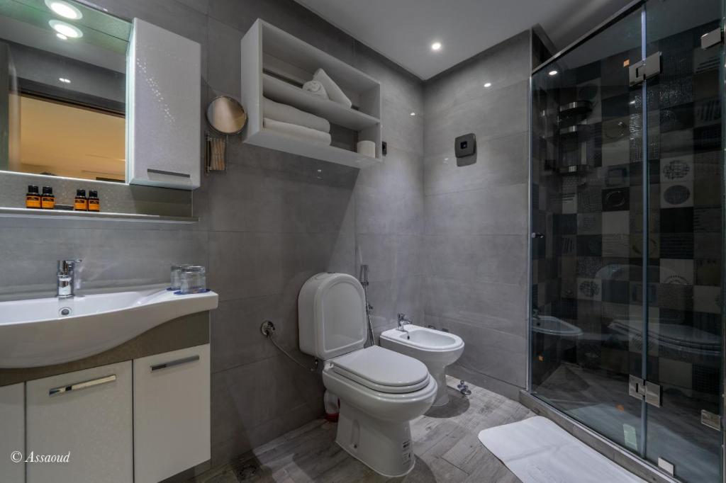 Koupelna v ubytování Luxury Chaouen