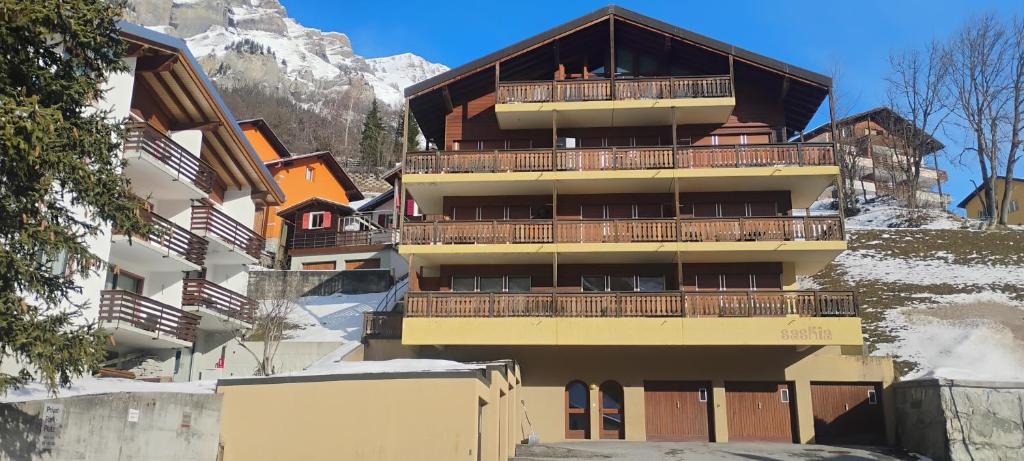 Budova, kde se apartmán nachází