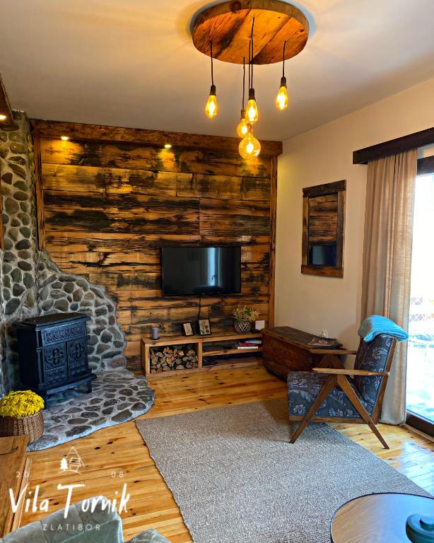 Μια τηλεόραση ή/και κέντρο ψυχαγωγίας στο Vila Tornik 3