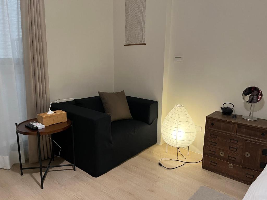 Posezení v ubytování Yueshe House