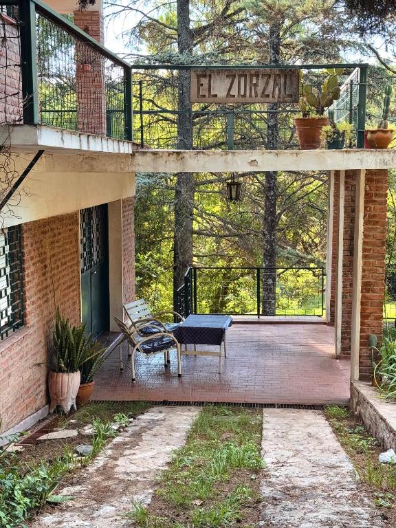 Κήπος έξω από το Casa el zorzal Agua de oro