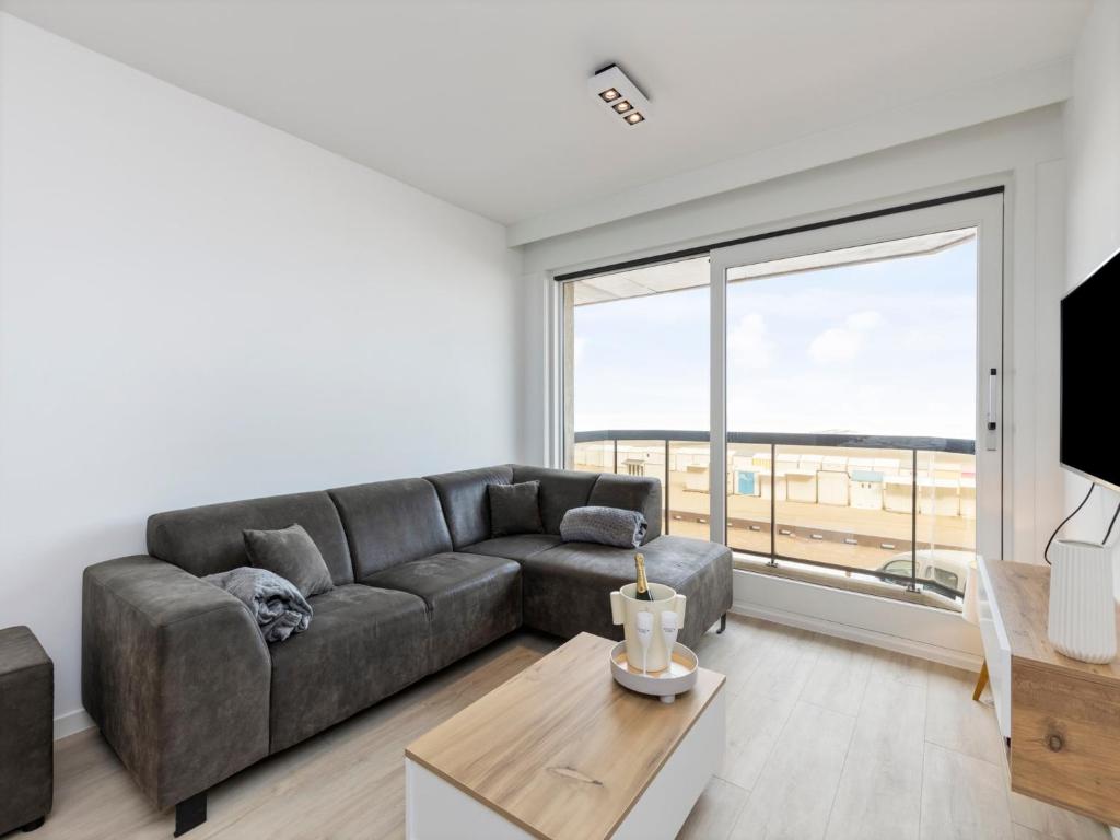 Χώρος καθιστικού στο Apartment in Blankenberge by the Sea