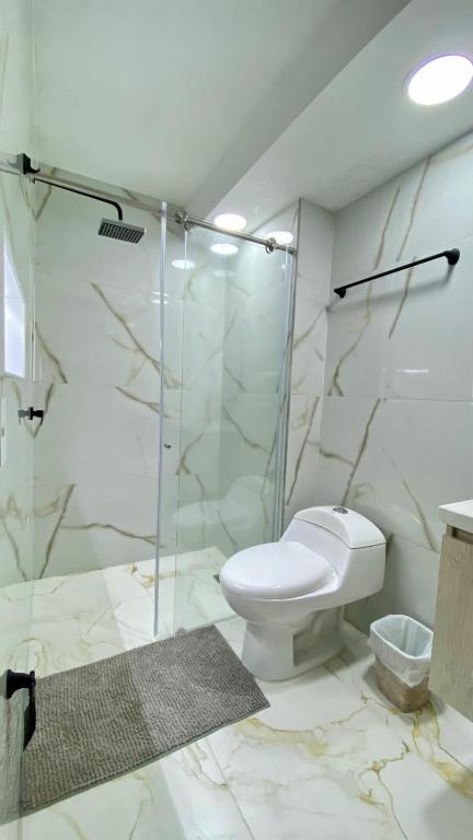 Koupelna v ubytování Apartamento Mirador la Estancia