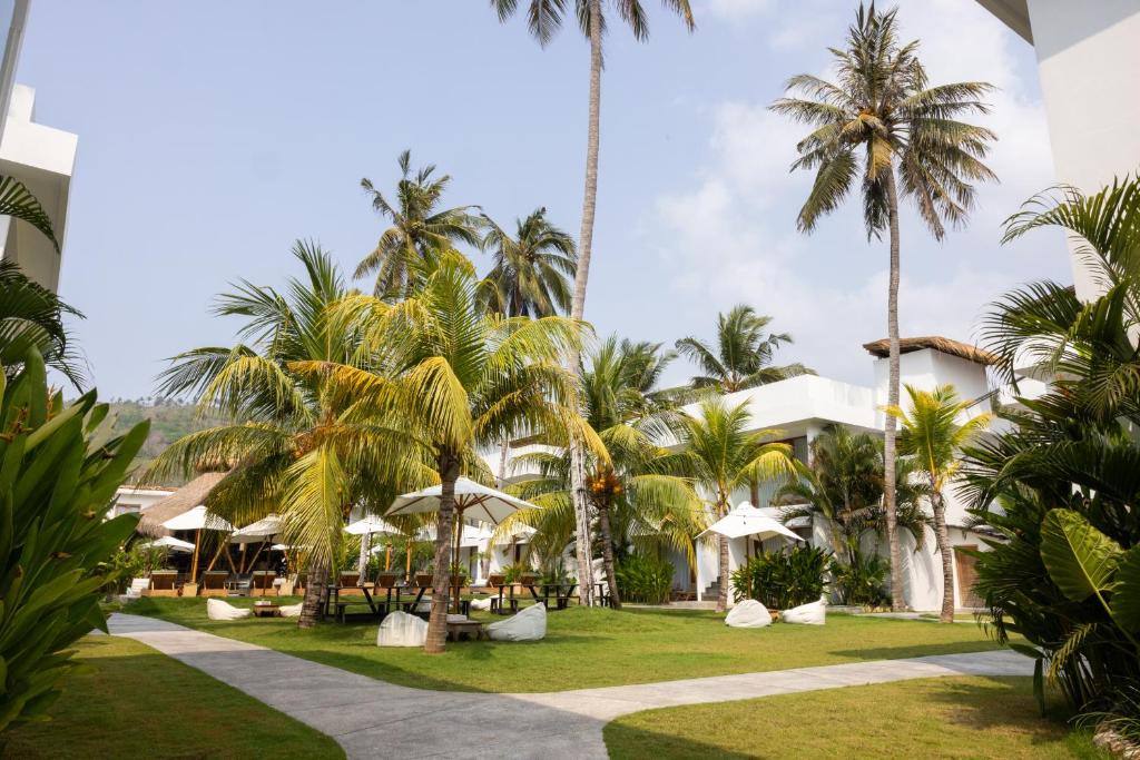 Zahrada ubytování Sikara Lombok Hotel