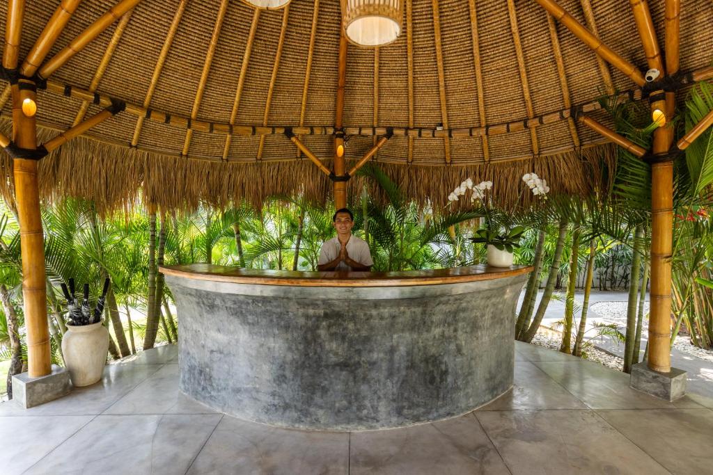 Zahrada ubytování Sikara Lombok Hotel