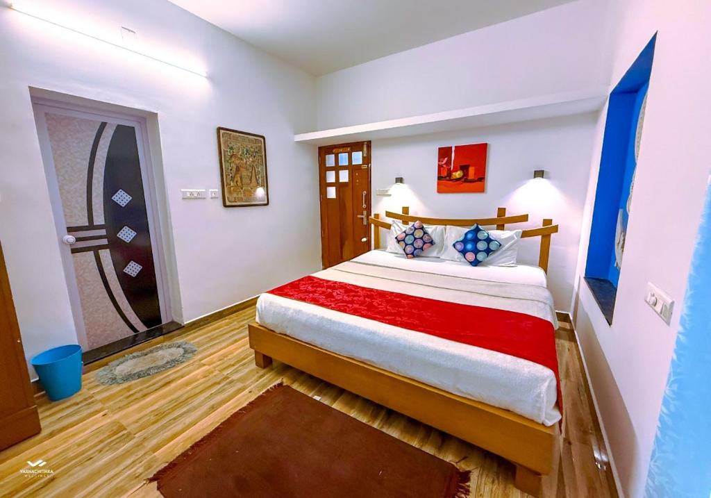 Postel nebo postele na pokoji v ubytování Peter's Inn