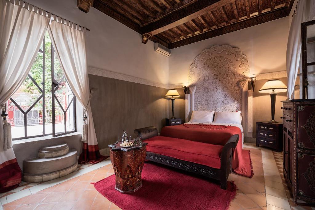 Posezení v ubytování Riad Les Jardins d'Henia