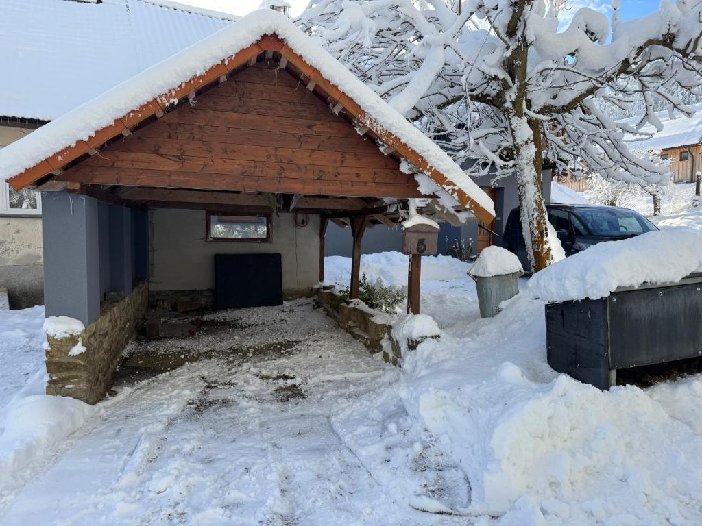 Apartmán U Vachtů v zimě