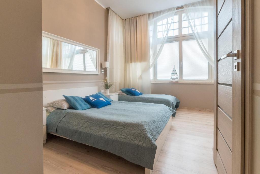 Легло или легла в стая в Due Passi Apartamenty w Sopocie