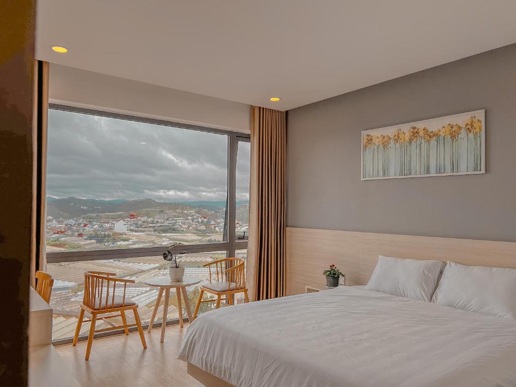 Krevet ili kreveti u jedinici u okviru objekta Lux Nest hotel