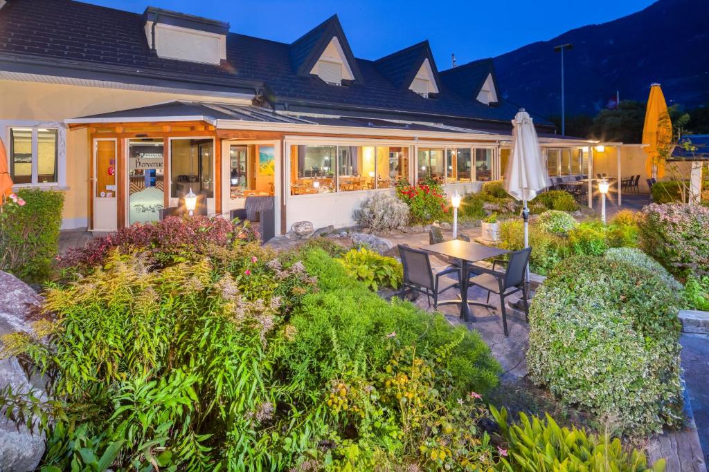 Zahrada ubytování Relais de la Sarvaz