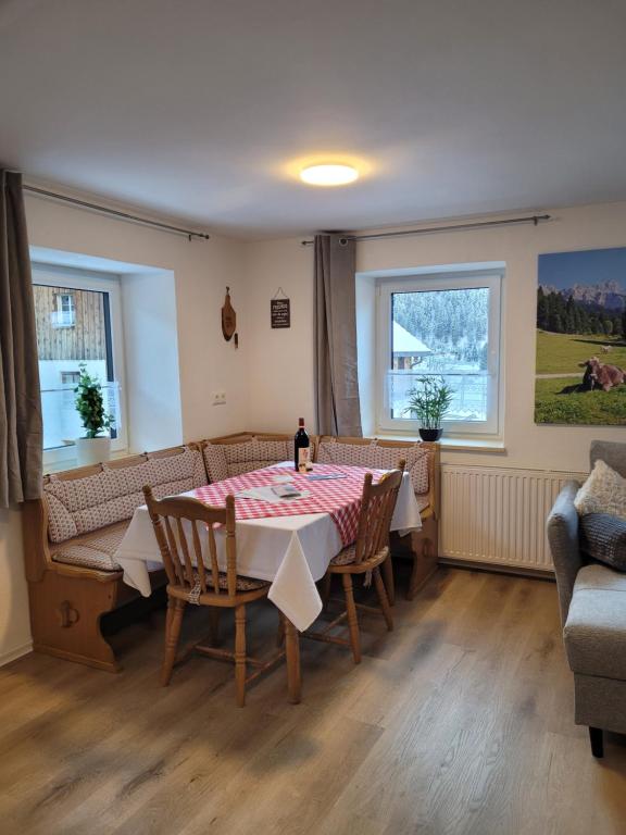 Posezení v ubytování Ferienhaus Gertrud