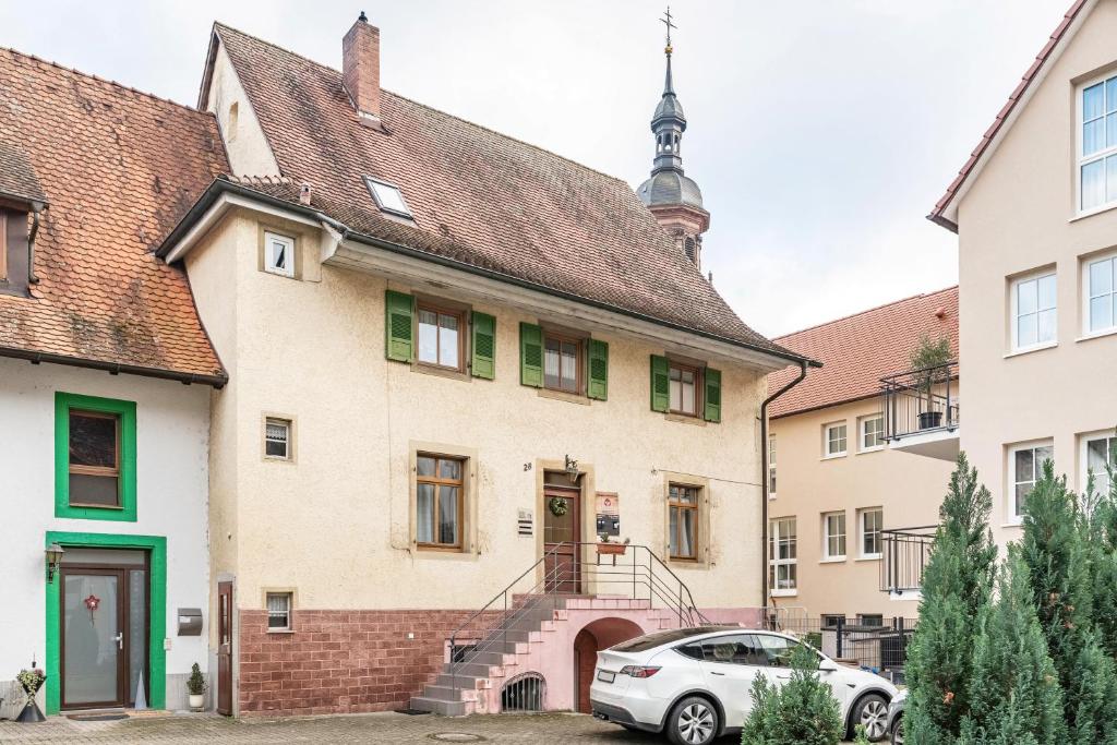 Budova, kde se apartmán nachází