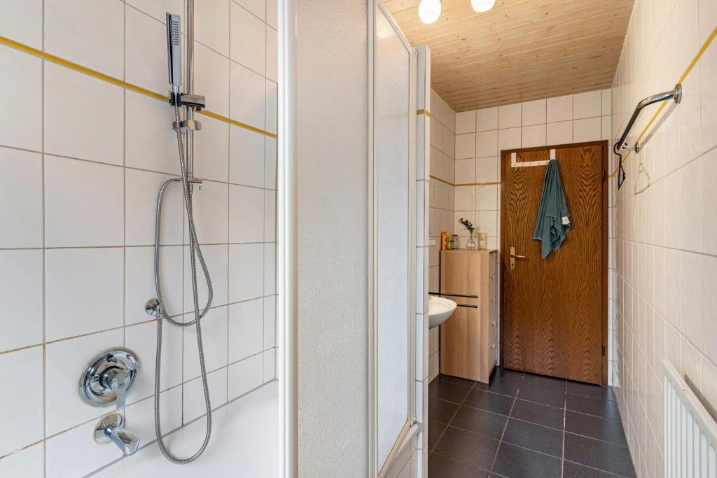 Koupelna v ubytování Ferienwohnung Faller