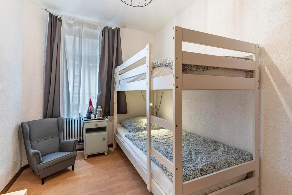 Postel nebo postele na pokoji v ubytování Ferienwohnung Faller