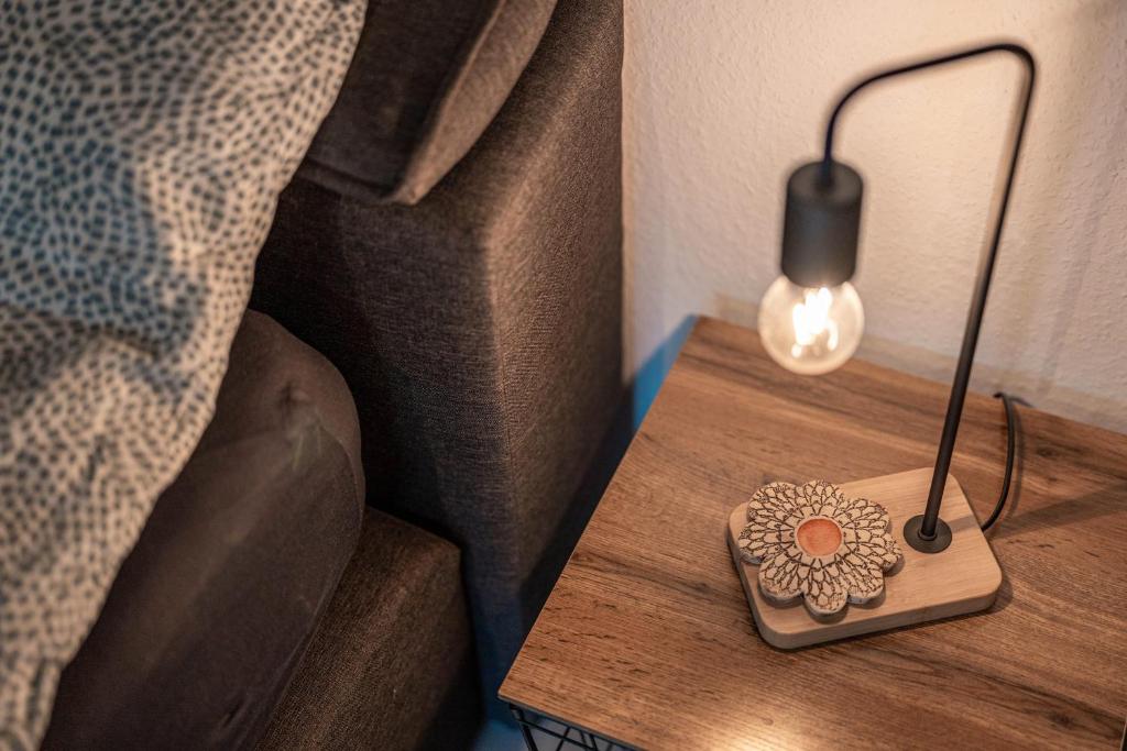 Posezení v ubytování Ferienwohnung Faller