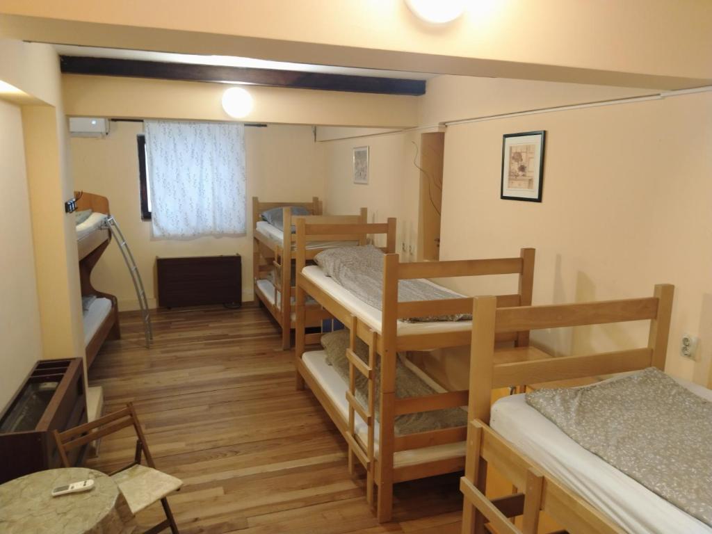 Postel nebo postele na pokoji v ubytování Hostel Iris