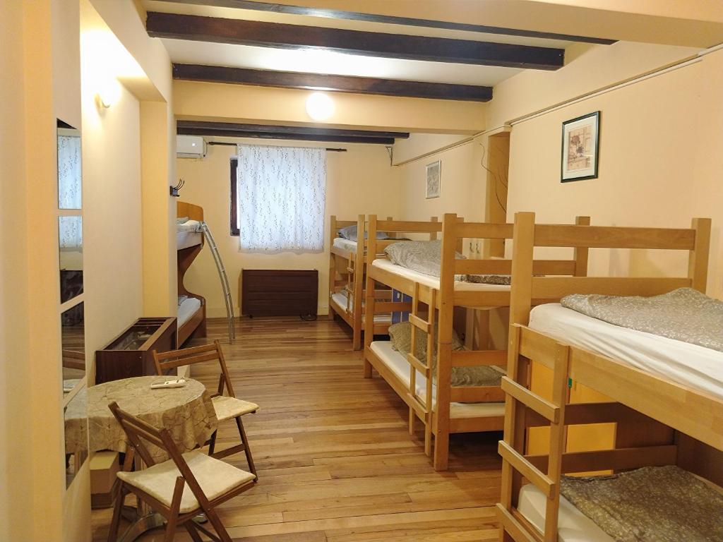 Postel nebo postele na pokoji v ubytování Hostel Iris